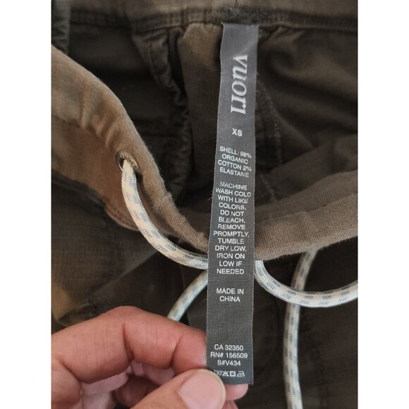 Vuori Ripstop Traveler Jogger Green V434 Men's Medium FAIR condition outdoorwear - Picture 3 of 10